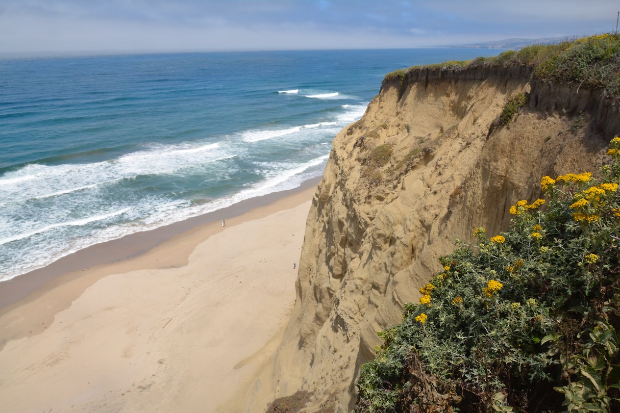 Kust langs San Francisco en Monterey