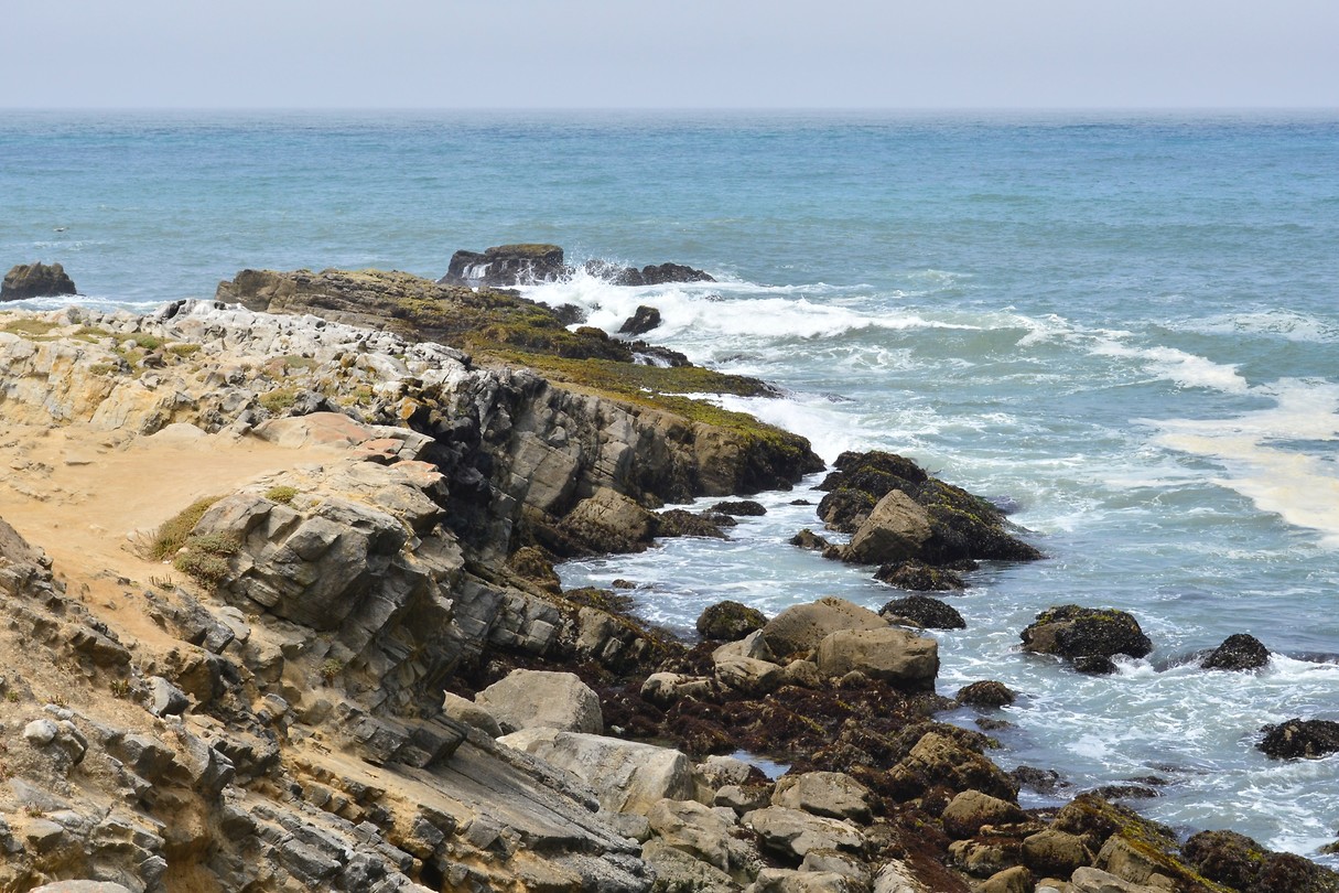 Kust langs San Francisco en Monterey
