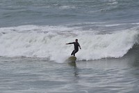 Surfer, Kust langs San Francisco en Monterey