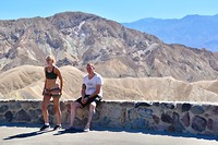 Even rusten in de hitte van Dead Valley