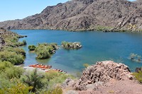 Uitzichtpunt in de Black Canyon