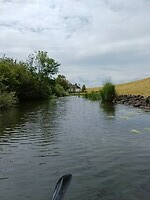 Vaart met huisje