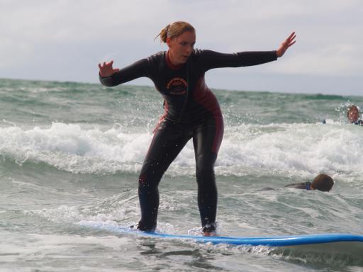 1e keer surfles! zo gaaaaf!