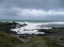 terug aan wal onderweg naar Dunedin