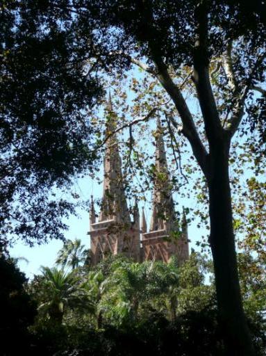 In het park