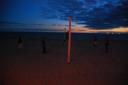 Beachvolleybal by night
