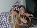 Ziggi met extensions en Karina