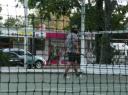tennis met Jav