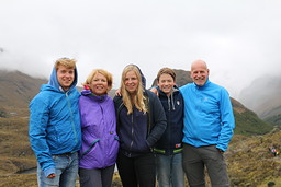 Anne Marie, Jan-Piet, Laurens, Iris en Pieter