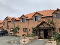 Het hotel in Engelse cottage stijl in Nelson