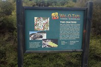 Informatiebord over Wai-o-Tapu