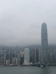Hong Kong Island vanaf de wandelpier in Kowloon