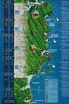 Plattegrond Abel Tasman Park