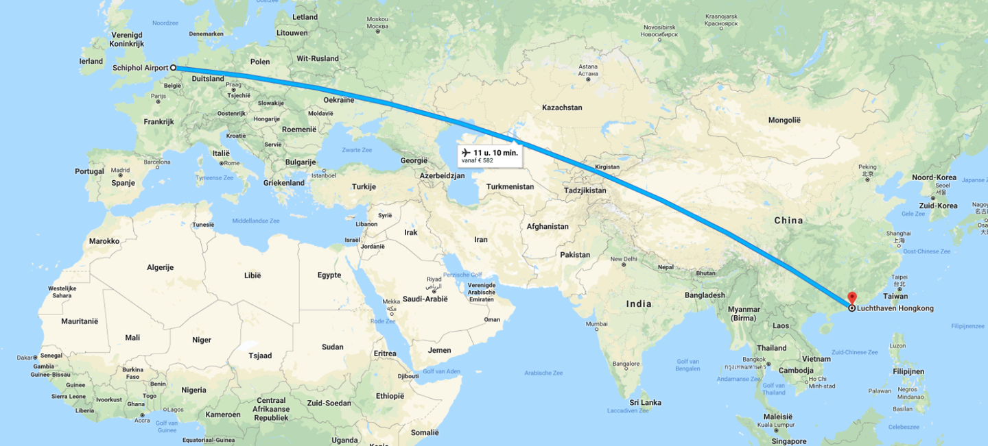 21 Hong Kong - Schiphol