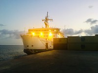 De Mercy Ships (6.00 's ochtends)