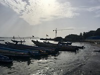 Vissersbootjes/transportbootjes