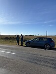 Langs de weg