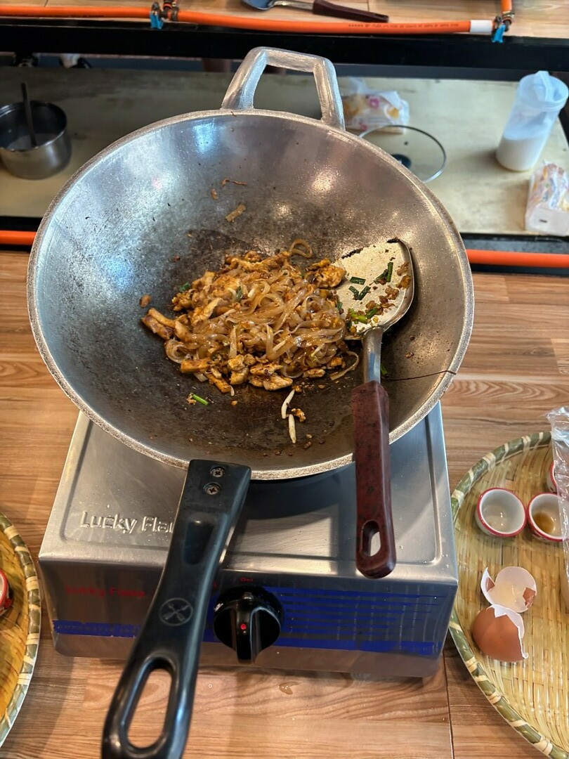 Thai style fried noodles