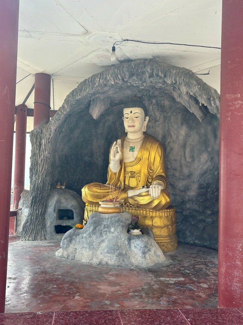 In de tempel