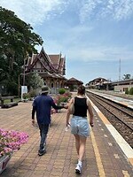 Op het platform