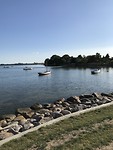 Guldborg, uitzicht vanaf terras