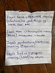 Masai namen