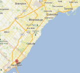 Burlington map