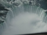 The falls by heli