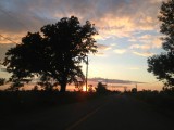 Last evening