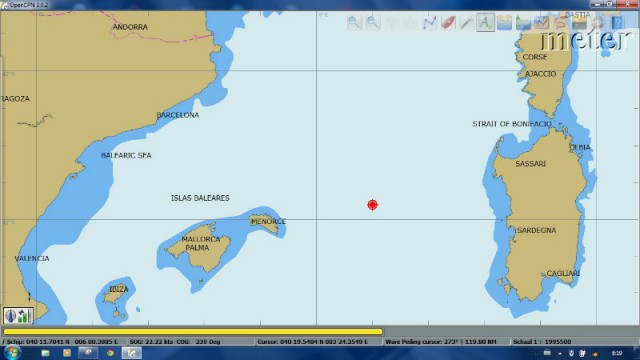 GPS locatie 08.30u