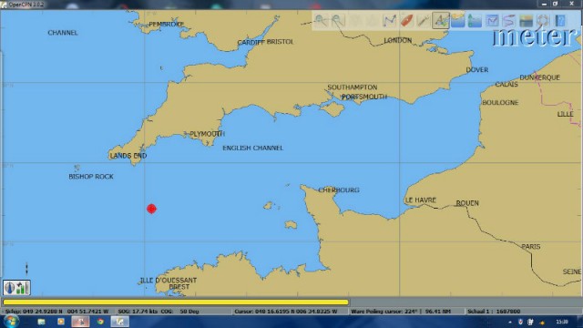 GPS locatie 15.30u