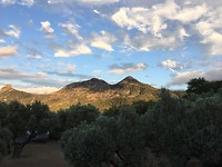 Terra Alta - uitzicht camping
