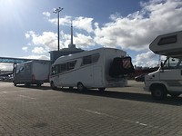 wachten op de boot