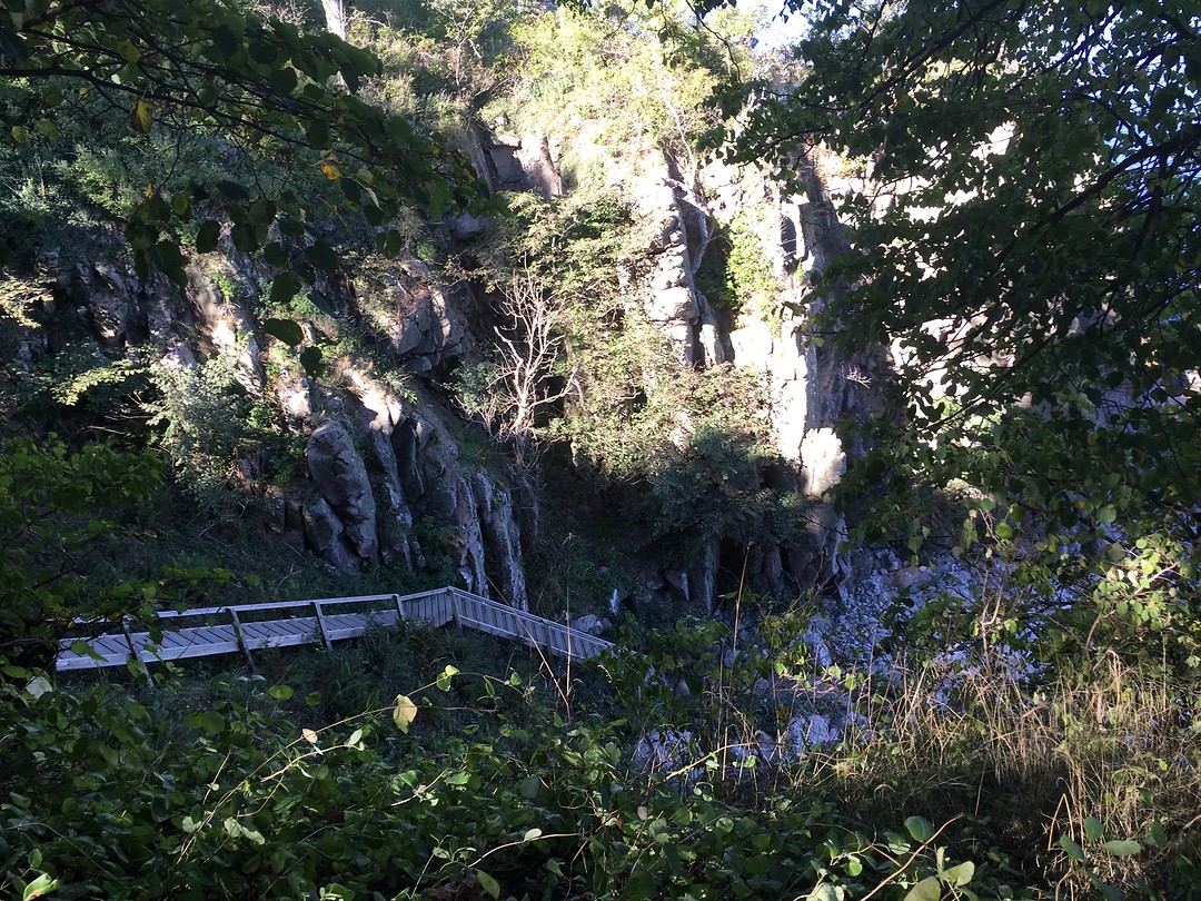 Heiligdomsklipperne - wandelpad