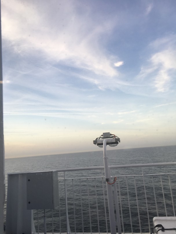 Op de boot naar Køge