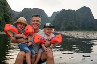 Varen op de Tam Coc