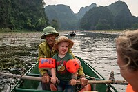 Varen op de Tam Coc