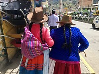 Locals in Huaraz