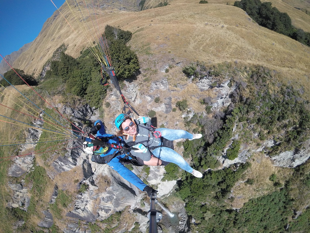 High in the sky