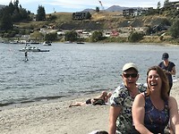Bij Lake Wanaka met Jantje