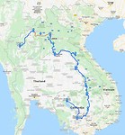Reisroute-Laos-Cambodja