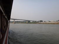De brug tussen Thailand en Laos