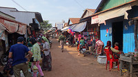 Markt in Champa dorp