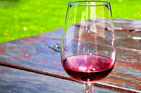 glas wijn