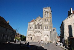 De basiliek van Vezelay