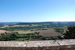 Zicht op de Morvan (nationaal park)