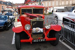 Het blusvooetuig van Drouville, een Berliet uit 1933