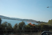 De brug vlak bij Hobart