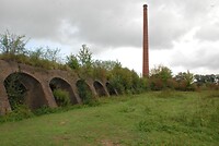 De oude steenfabriek aan de IJssel.