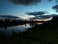 Teruglopen vanaf Het Paviljoen: morgen zon?
